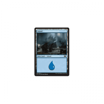 Island : COMMANDER 2014 324/337 - Magic the Gathering Single Card