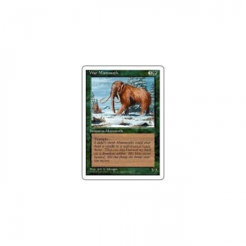 War Mammoth : FOURTH EDITION 358/378 - Magic the Gathering Single Card