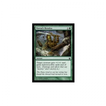 Mortal's Resolve : BORN OF THE GODS 127/165 - Magic the Gathering Single Card