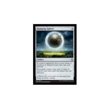 Damping Sphere (FOIL) : DOMINARIA 213/280 - Magic the Gathering Single Card