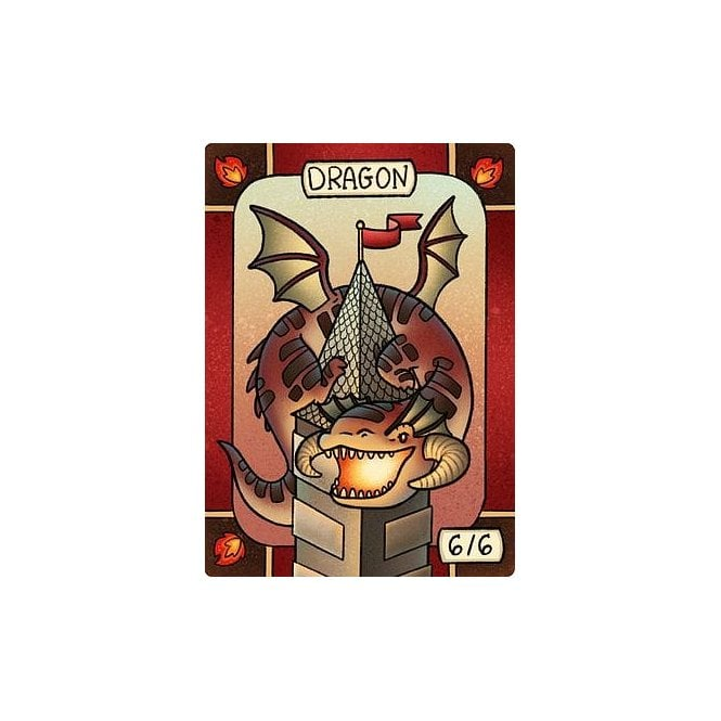 Tokens for MTG - Dragon 6/6 | Chaos Cards