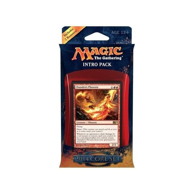 Magic the Gathering : Magic 2014 - Intro Pack : Red | Chaos Cards Magic the Gathering : Magic 2014 - Intro Pack : Red | Chaos Cards