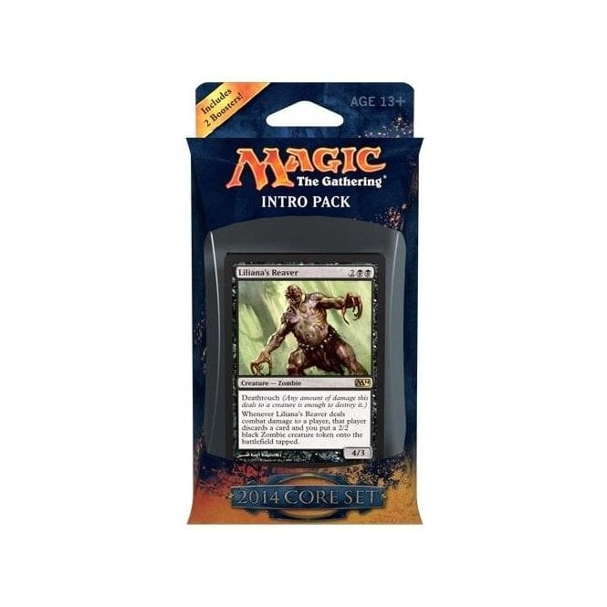 Magic Intro Pack Magic the Gathering : Magic 2014 - Intro Pack : Black | Chaos Cards