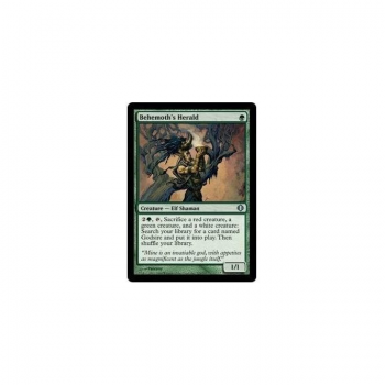 Behemoth's Herald : SHARDS OF ALARA 124/249 - Magic the Gathering Single Card