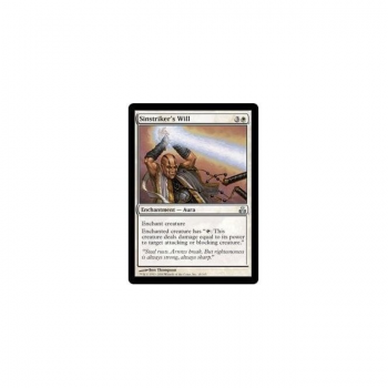 Sinstriker's Will : GUILDPACT 016/165 - Magic the Gathering Single Card