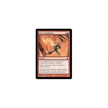Fiery Conclusion : RAVNICA: CITY OF GUILDS 122/306 - Magic the Gathering Single Card