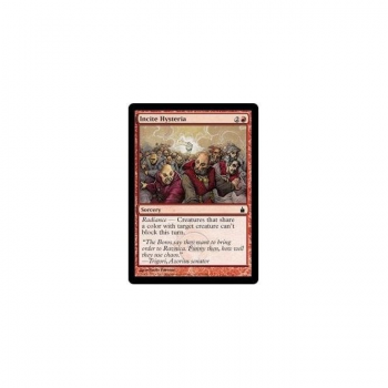 Incite Hysteria : RAVNICA: CITY OF GUILDS 132/306 - Magic the Gathering Single Card