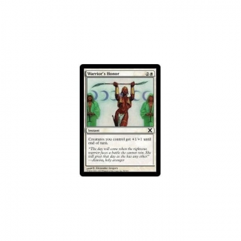 Warrior's Honor : TENTH EDITION 058/383 - Magic the Gathering Single Card