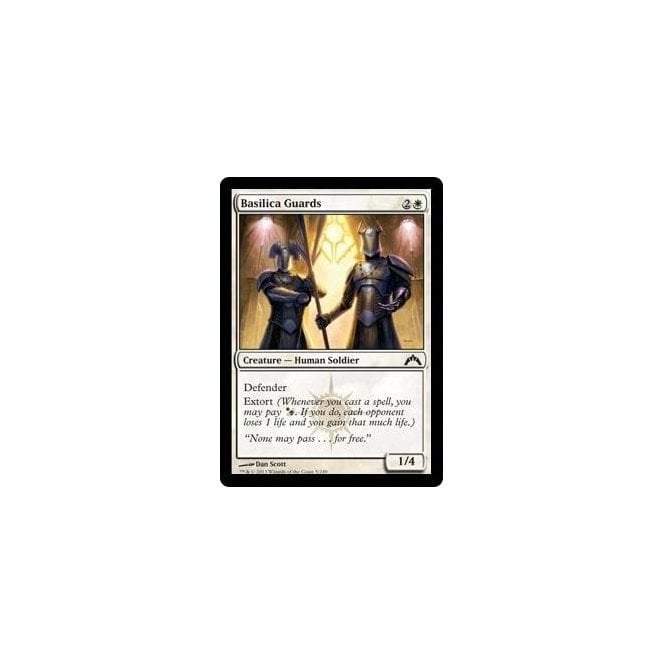 Magic the Gathering [109] GATECRASH Single Card - 005/249 : Basilica Guards  | Chaos Cards