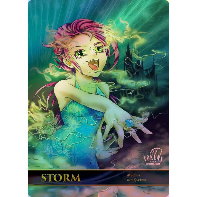 Tokens For Mtg Storm Count Foil Chaos Cards