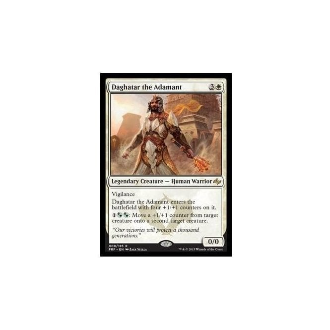 Daghatar The Adamant Fate Reforged 009 185 Magic The Gathering Single Card