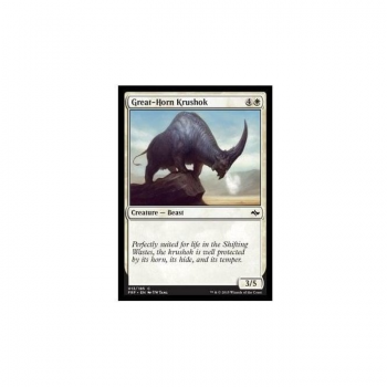 Great-Horn Krushok : FATE REFORGED 013/185 - Magic the Gathering Single Card