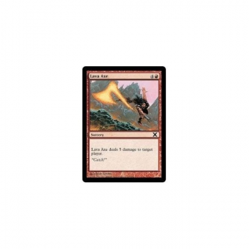 Lava Axe : TENTH EDITION 215/383 - Magic the Gathering Single Card