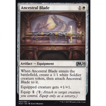 Ancestral Blade : MAGIC 2020 003/280 - Magic the Gathering Single Card