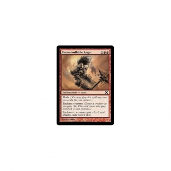 Uncontrollable Anger : TENTH EDITION 244/383 - Magic the Gathering Single Card