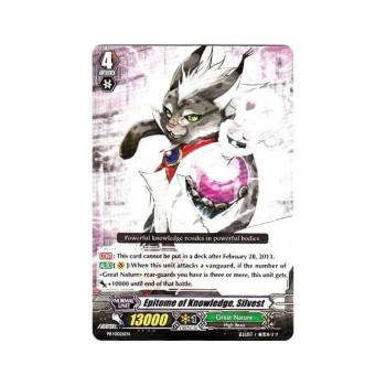 Cardfight!! Vanguard Promotional Card : PR/0026 Epitome of Knowledge, Silvest