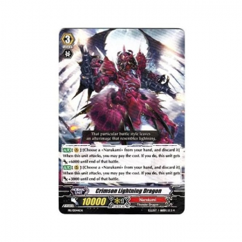 Cardfight!! Vanguard Promotional Card : PR/0044 Crimson Lightning Dragon