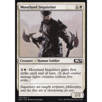 Moorland Inquisitor : MAGIC 2020 031/280 - Magic the Gathering Single Card
