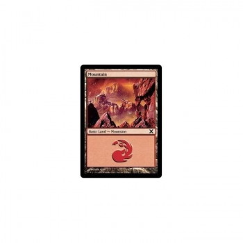 Mountain : TENTH EDITION 378/383 - Magic the Gathering Single Card