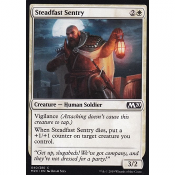 Steadfast Sentry : MAGIC 2020 040/280 - Magic the Gathering Single Card