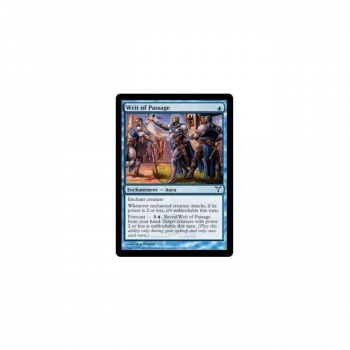 Writ of Passage : DISSENSION 037/180 - Magic the Gathering Single Card