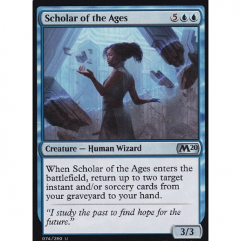 Scholar of the Ages : MAGIC 2020 074/280 - Magic the Gathering Single Card