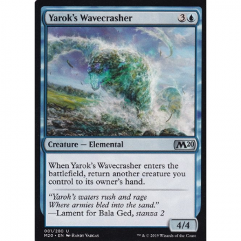 Yarok's Wavecrasher : MAGIC 2020 081/280 - Magic the Gathering Single Card