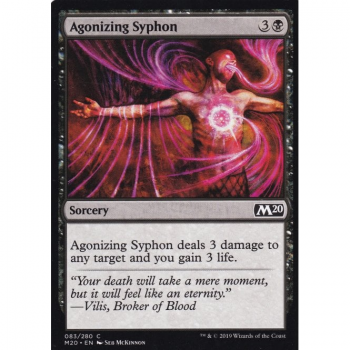 Agonizing Syphon : MAGIC 2020 083/280 - Magic the Gathering Single Card