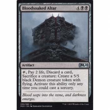 Bloodsoaked Altar : MAGIC 2020 090/280 - Magic the Gathering Single Card