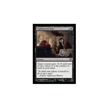 Nightmarish End : JOURNEY INTO NYX 076/165 - Magic the Gathering Single Card