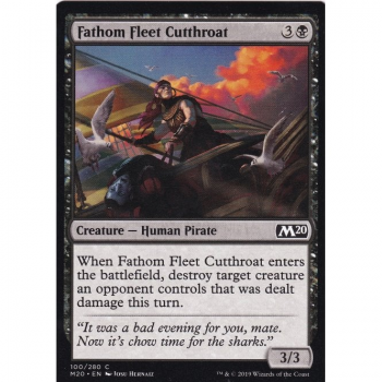Fathom Fleet Cutthroat : MAGIC 2020 100/280 - Magic the Gathering Single Card