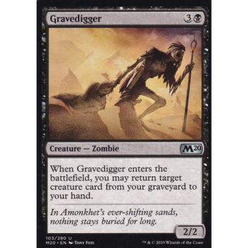 Gravedigger : MAGIC 2020 103/280 - Magic the Gathering Single Card