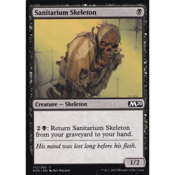 Sanitarium Skeleton : MAGIC 2020 112/280 - Magic the Gathering Single Card