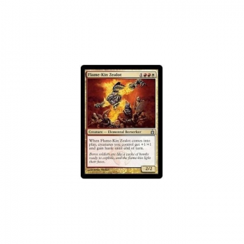 Flame-Kin Zealot : RAVNICA: CITY OF GUILDS 206/306 - Magic the Gathering Single Card