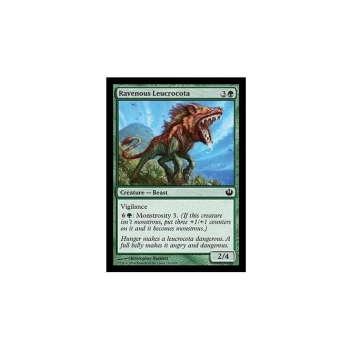 Ravenous Leucrocota : JOURNEY INTO NYX 136/165 - Magic the Gathering Single Card