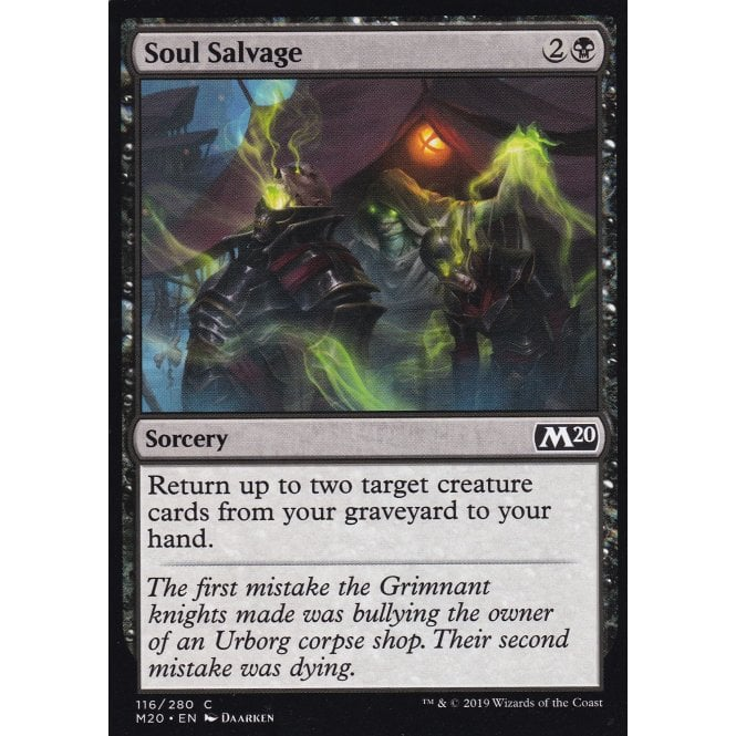 Soul Salvage Magic 116 280 Magic The Gathering Single Card Soul Salvage Magic 116 280 Magic The Gathering Single Card