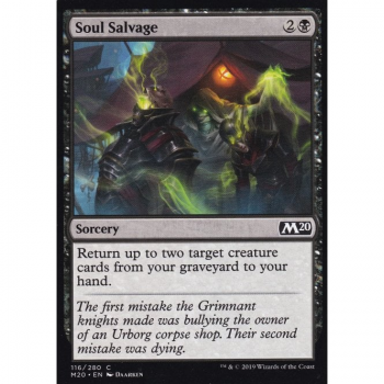 Soul Salvage : MAGIC 2020 116/280 - Magic the Gathering Single Card