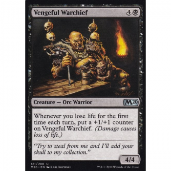 Vengeful Warchief : MAGIC 2020 121/280 - Magic the Gathering Single Card