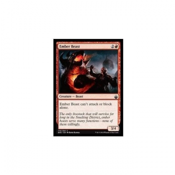 Ember Beast : BATTLEBOND 175/254 - Magic the Gathering Single Card