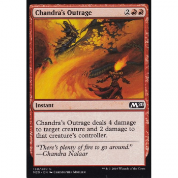 Chandra's Outrage : MAGIC 2020 130/280 - Magic the Gathering Single Card