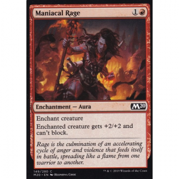 Maniacal Rage : MAGIC 2020 149/280 - Magic the Gathering Single Card