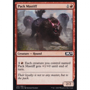 Pack Mastiff : MAGIC 2020 152/280 - Magic the Gathering Single Card