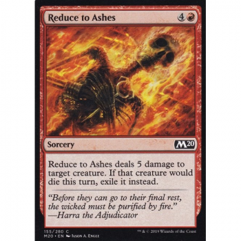 Reduce to Ashes : MAGIC 2020 155/280 - Magic the Gathering Single Card