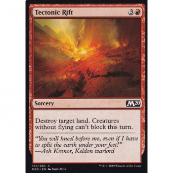 Tectonic Rift : MAGIC 2020 161/280 - Magic the Gathering Single Card