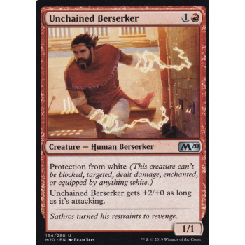 Unchained Berserker : MAGIC 2020 164/280 - Magic the Gathering Single Card