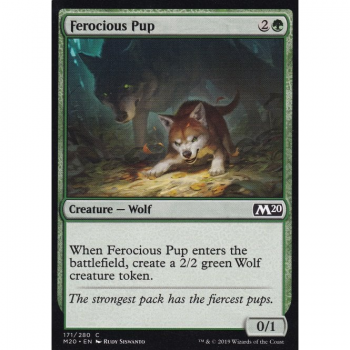 Ferocious Pup : MAGIC 2020 171/280 - Magic the Gathering Single Card