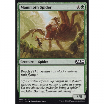Mammoth Spider : MAGIC 2020 181/280 - Magic the Gathering Single Card