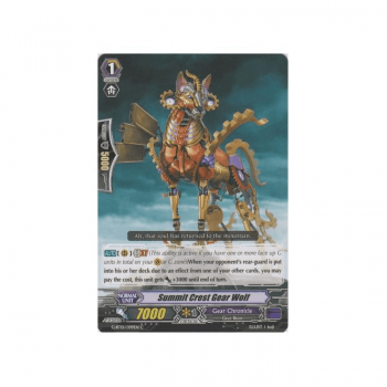 Summit Crest Gear Wolf : G-BT01-099 - Cardfight!! Vanguard Single Card