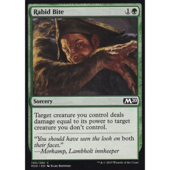 Rabid Bite : MAGIC 2020 190/280 - Magic the Gathering Single Card