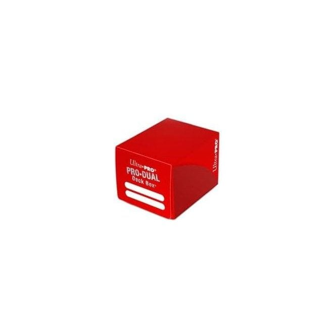 Ultra Pro Dual Deck Box (SMALL 120 size) Red Chaos Cards